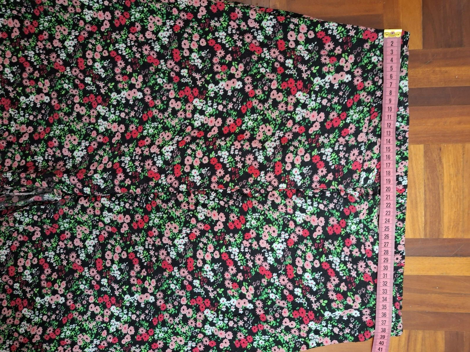 Naf Naf midi skirt M 100% viscose floral print – photo 6